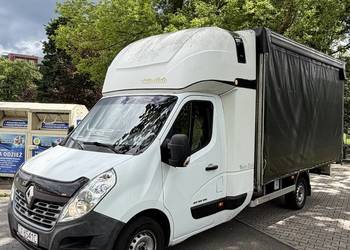 Renault master 8ep plandeka 1wlasciciel, bezwypadkowy, twincab