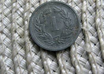 Szwajcaria 1 Rapen 1946r - Cynk