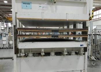 prasa hydrauliczna 3000mmx2100mm do fornirowania Prasa półkowa JOOS  do for