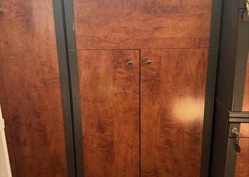 Zestaw mebli biurowych + fotel skórzany - komplet!