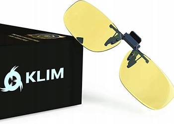 Okulary blokujące niebieskie światło z klipsem KLIM OTG