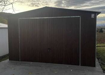 Garaż / blaszak / 3, 5x5 / brąz