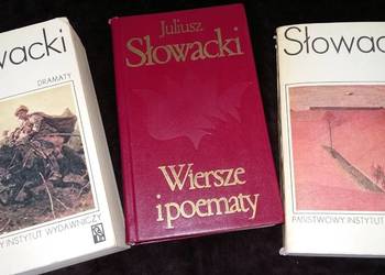 Dramaty J.Słowacki 2 tomy.Wiersze i poematy Juliusz Słowacki