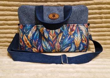 Aktówka/Torba na laptop handmade rękodzieło