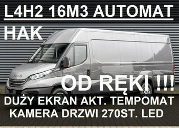 Iveco Daily 35S18A8H V 16m3 L4H2 176KM Kamera Akt.Tempo. Komfort. Fotel Od…