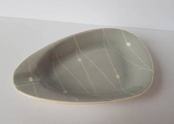 Porcelitowa popielniczka pikasiak (nr 2), New Look, Chodzież, porcelit PRL