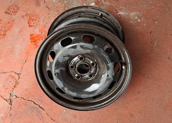 Felgi stalowe wv 6JX15 NOWE Z ZAPASU 1J0.601 027K 5X100 ET