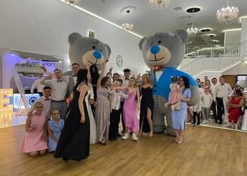 Duże misie, mega maskotka na imprezę, atrakcja na wesele