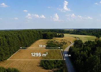 Działka bud. 1295M2; Nowa Wola