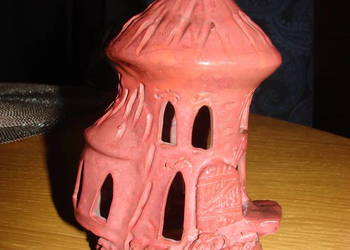 ceramiczny świecznik