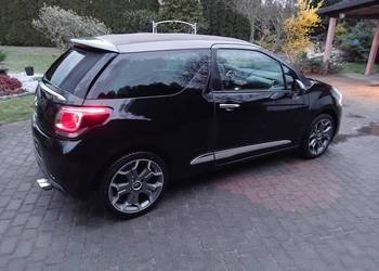 DS3 CABRIO 1.6benzy.Ledy 105tys przebiegu full opcja navi skóra klimatronic