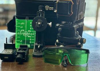 Laser krzyżowy DEKO DKLL16PS1 LASER KRZYŻOWY POZIOMICA LASEROWA 30 m