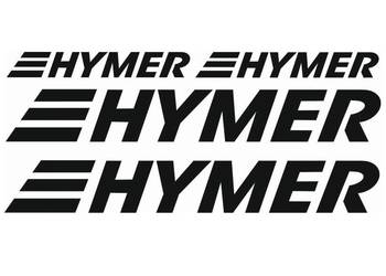 Naklejki Hymer na kampera przyczepę kempingową