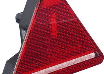 Lampa tylna zespolona LED, prawa, trójkątna, 12/24V czerwona, przykręcana…