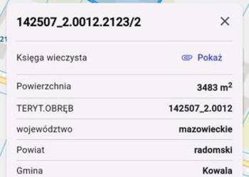 Sprzedam działkę