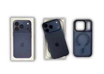  iPhone 17 Pro - 256GB - 100% kondycji **PRAWIE NOWY, TYLKO 100 CYKLI!**