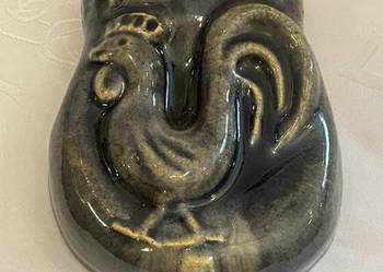 Porcelanowa figurka koguta – ceramika artystyczna, Leszek Dudka