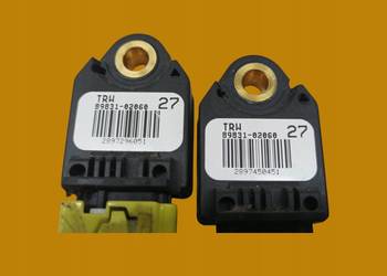 CZUJNIK SENSOR UDERZENIOWY 4 SZT 89831-02060 89831-02080 Toyota Auris I   