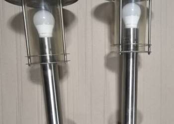 Lampa latarnia ogrodowa nierdzewna e27