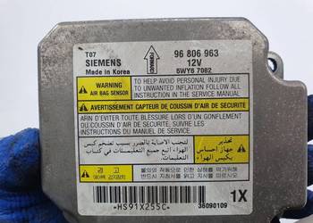 SENSOR AIRBAG CHEVROLET AVEO 96806963