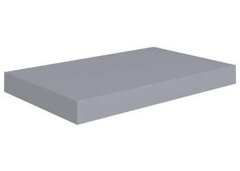 Półki ścienne 4 szt. szare 40x23x38 cm MDF WM-323849