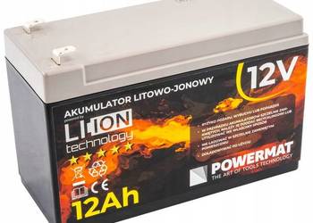 Akumulator do opryskiwacza bateria litowo jonowa li-ion 12v 12ah Akumulator do opryskiwacza bateria litowo jonowa li-ion 12v 12ah