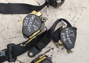 PEUGEOT 206 CC pas bezpieczeństwa przód tył PEUGEOT 206 CC pas bezpieczeństwa przód tył