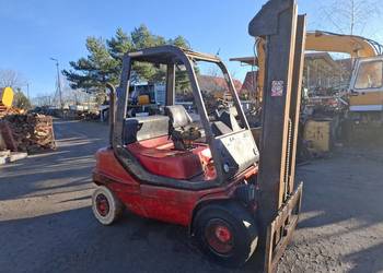 Wózek widłowy Linde H30D-03 tripleks z wolnym skokiem, zatarty silnik