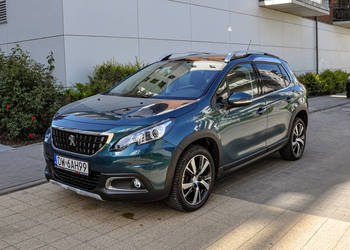 Peugeot 2008 2018 r. 1,5HDi Salon PL 1 właściciel Bezwypadkowy 55 tys.km