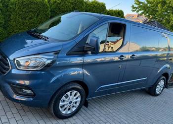 Ford Transit Custom L2 H1 Limited Serwisowany STAN Perfekcyjny VAT 23%