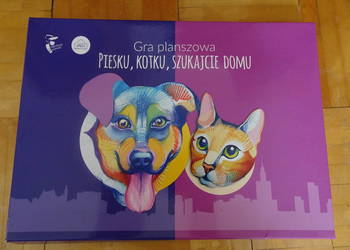 gra planszowa "Piesku, kotku, szukajcie domu"