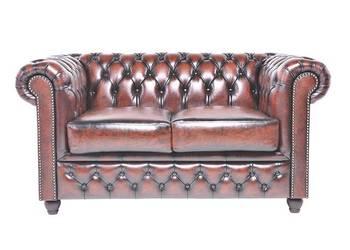 sofa chesterfield, sofa skórzana, sofa do gabinetu, chester