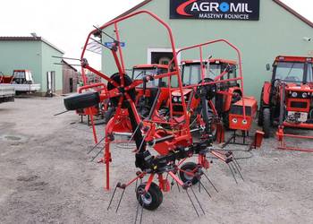 Przetrząsacz siana 4-wirnikowy PKW4-5200 metal-technik