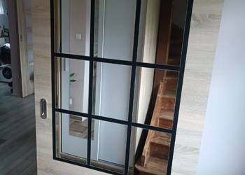 Zestaw 9 luster kwadratowych naklejanych