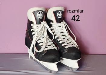 Mało używane łyżwy NHL 3000 hokejowe - rozmiar 42 - 27,5 cm  [#43]