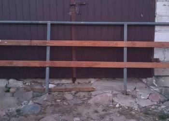 Poręcz balustrada barierka stalowa 5 szt rura 5x50 słupek ogrodzenie