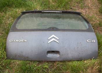 Citroen I C4 Tylna klapa z szyba szara