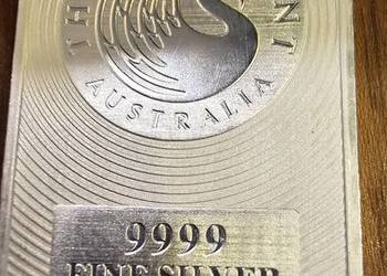 Sztabka srebra 1 uncja The Perth Mint