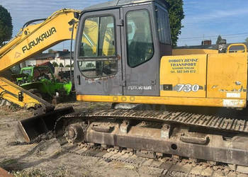 Furukawa 730 LS Silnik Kabina Kompletna Szyba Drzwi Fotel Operatora CZĘŚCI