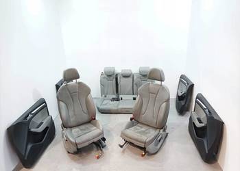 FOTELE  PRZÓD TYŁ KANAPA PÓŁSKÓRA SEDAN Audi A3 III (2013- 2020) 8V