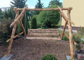 Huśtawka Ogrodowa Opalana