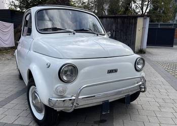 Piękny Fiat 500 Lusso