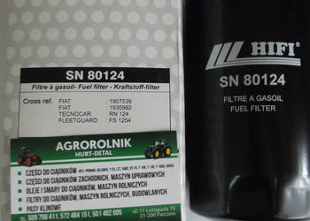 Filtr paliwa SN80124 New Holland Massey Ferguson Fendt