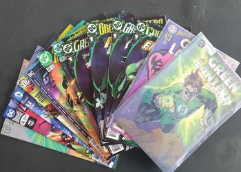 Green Lantern - zestaw 13 oryginalnych komiksów DC USA