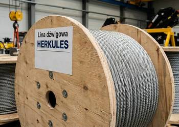 Lina Herkules do dźwigu AD14 średnica 16mm, 100m, 221 drutów