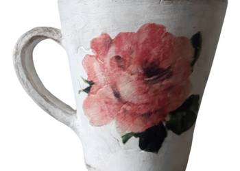 Kubek ceramiczny ręcznie wykonany.
