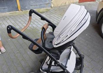 Wózek dziecięcy Junama Space 2 w 1, szary - gondola, spacerówka