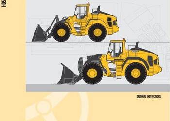 Volvo L150H L180H L220H L250H instrukcja obsługi PL
