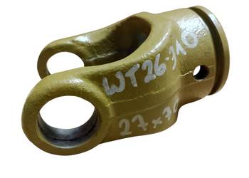 Widłak na krzyżak 27x70 (trójkąt) do rury 43x3mm X Kardan WT26-310