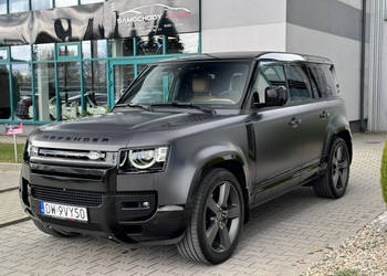 Land Rover Defender 110 5.0 V8 Carpathian. Gwarancja 08.2028. Nowy 802 tys… Land Rover Defender 110 5.0 V8 Carpathian. Gwarancja 08.2028. Nowy 802 tys…